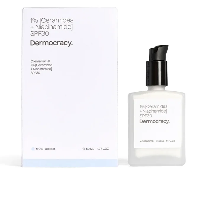 1% [CÉRAMIDES + NIACINAMIDE] Crème visage SPF30 50 ml