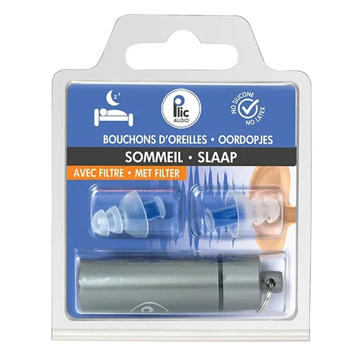 1 paire bouchons d‘oreille sommeil avec filtre