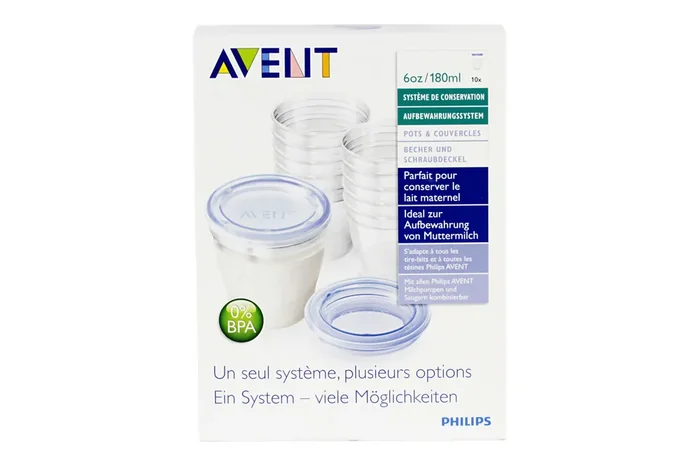10 systèmes conservation lait pot 180ml