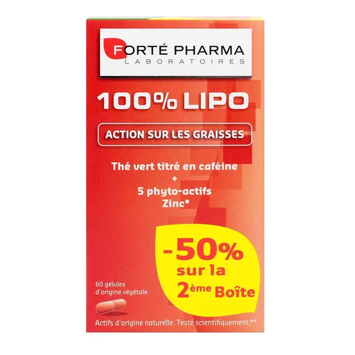 100% Lipo 60 gélules
