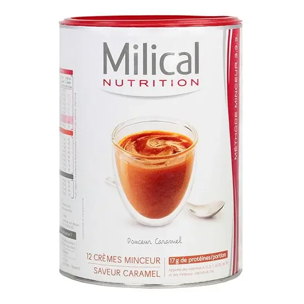 12 crèmes minceur caramel