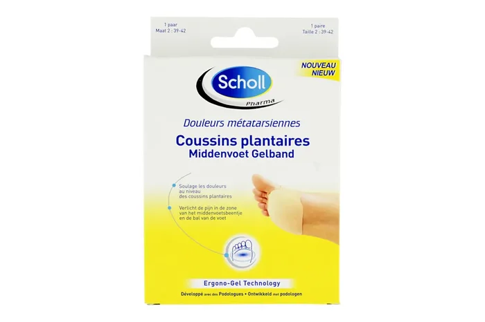 2 coussins plantaires 39-42 (taille 2)