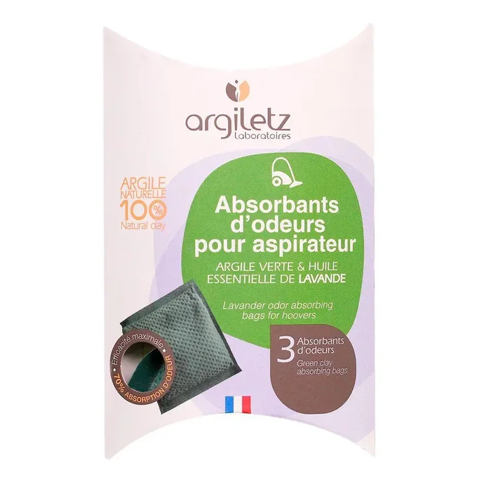 3 absorbants d‘odeur pour aspirateur lavande
