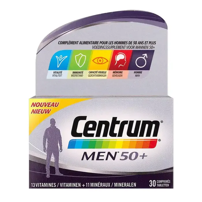 30 comprimés Men 50+