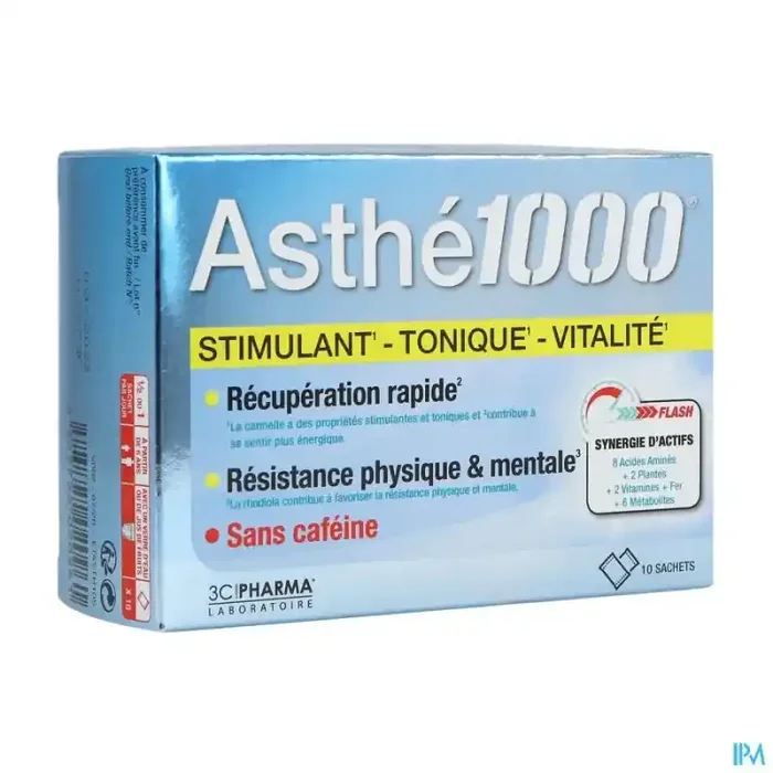 3c pharma asthe1000 sachet 10