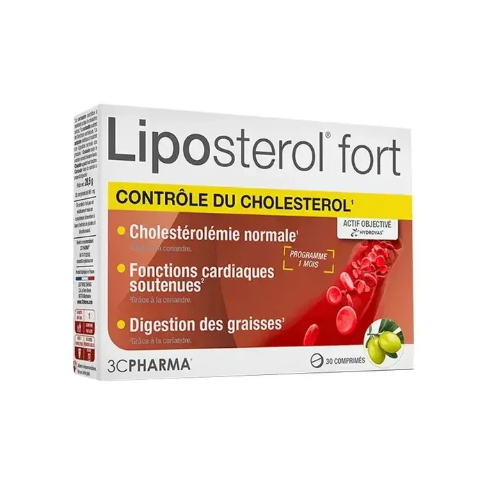 3c pharma liposterol fort comprimé 30