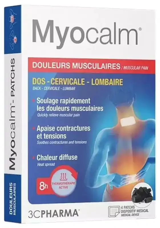 3C Pharma Myocalm Douleurs Musculaires