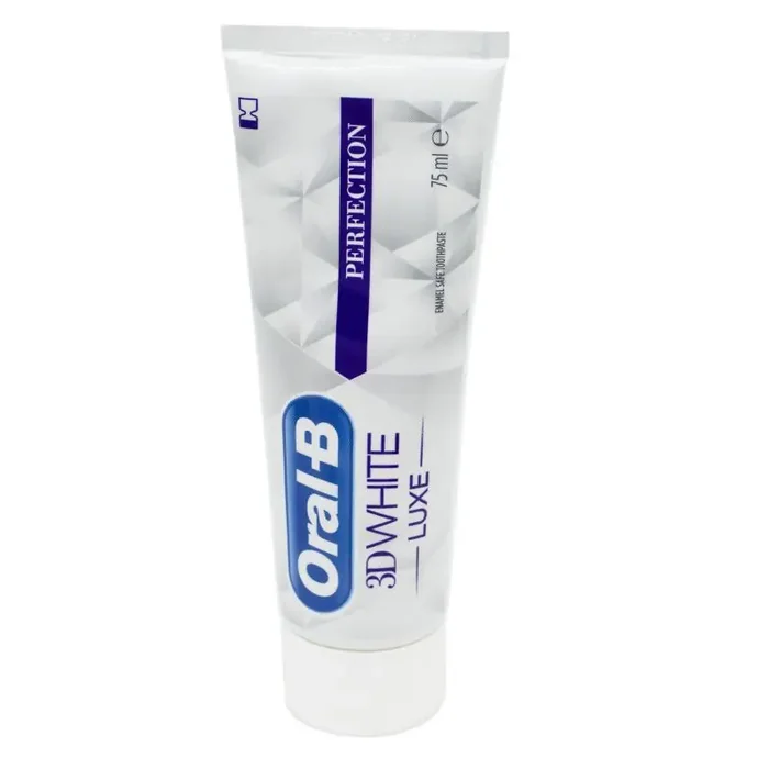 3D WHITE LUXE DENTIFRICE PERFECTION 75ML ORAL B