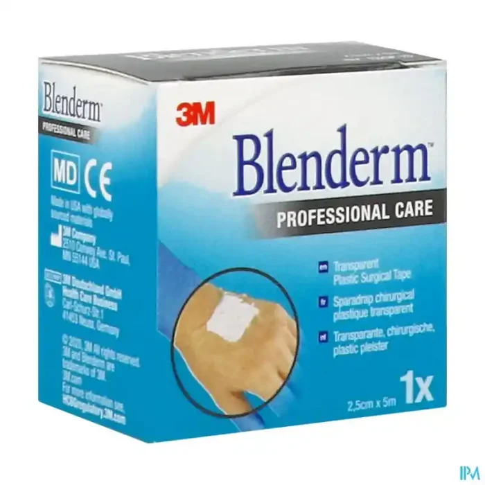 3m blenderm sparadrap impermeable 25mm x 5m