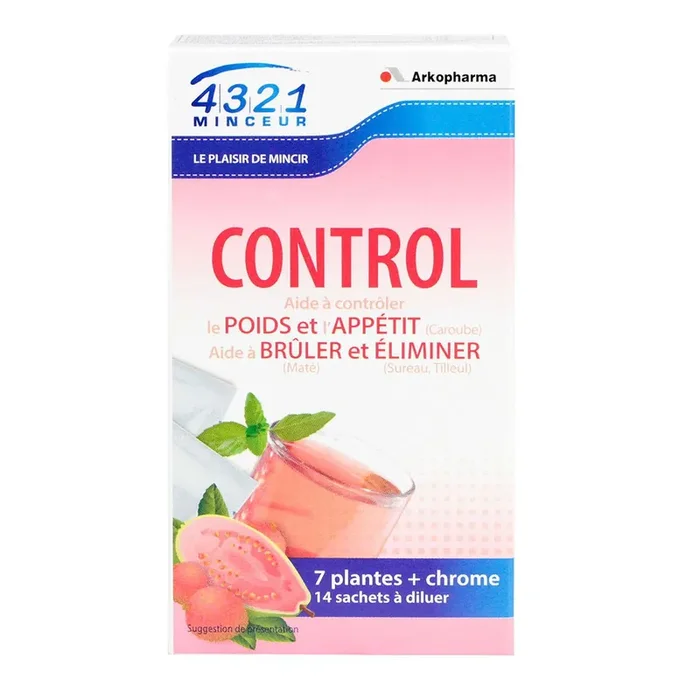 4321 minceur control 14 sachets
