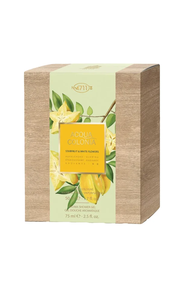 4711 Coffret Acqua Colonia Eau de Cologne – Carambole & fleurs blanches – 50 ml