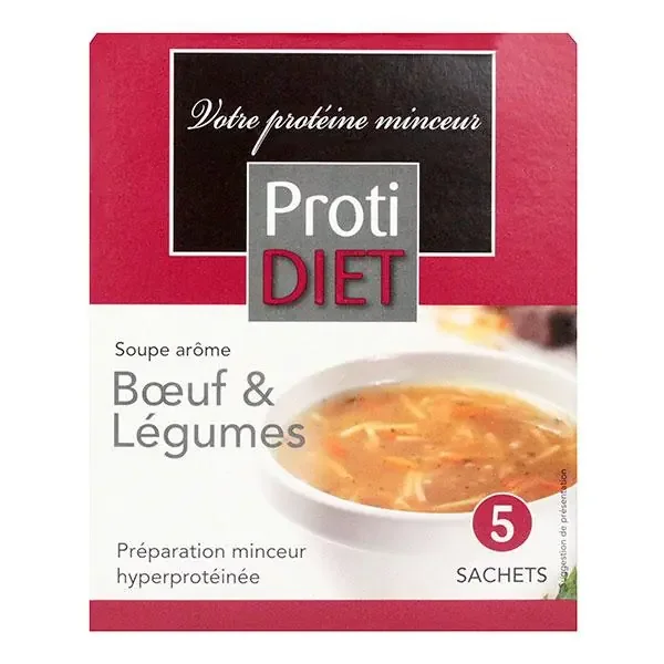 5 Sachets soupe bœuf & légumes