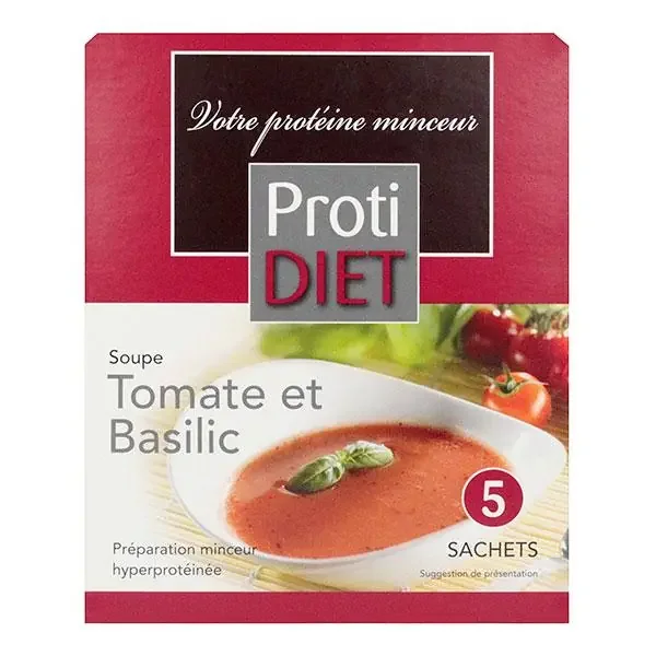 5 Sachets soupe tomate & basilic