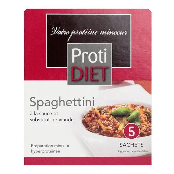 5 Sachets spaghettini sauce et substitut de viande
