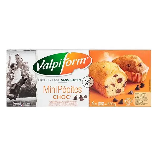 6 mini pépites choc‘ 230g