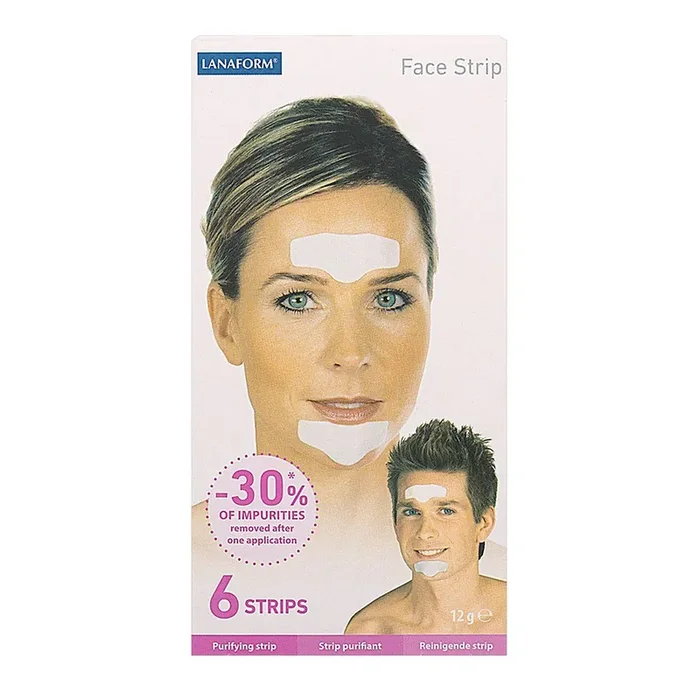 6 strips purifiants front & menton