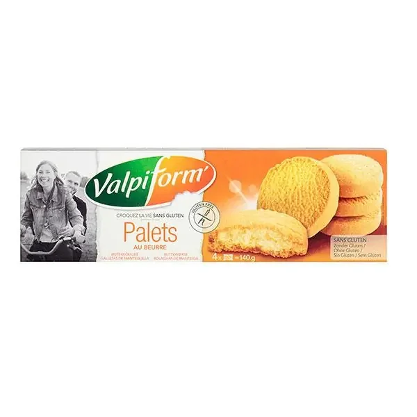 8 palets au beurre 140g