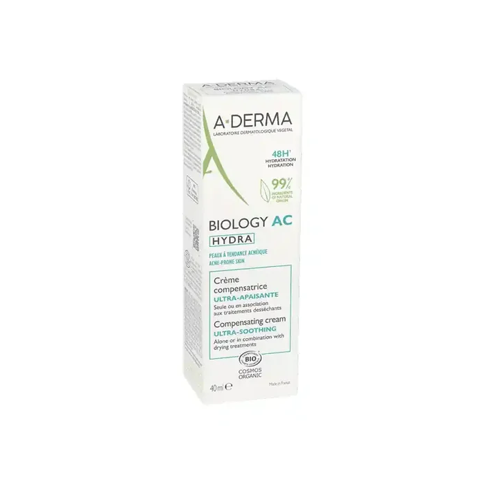 A-Derma Biology AC Hydra creme compensatrice ultra-apaisante 40ml