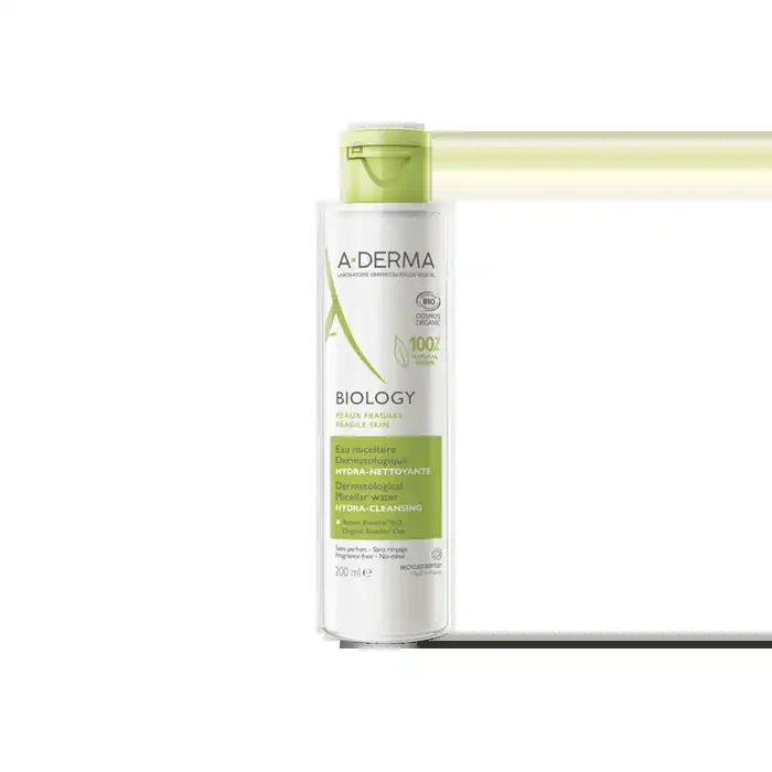 A-Derma Biology eau micellaire dermatologique hydra-nettoyante 200ml