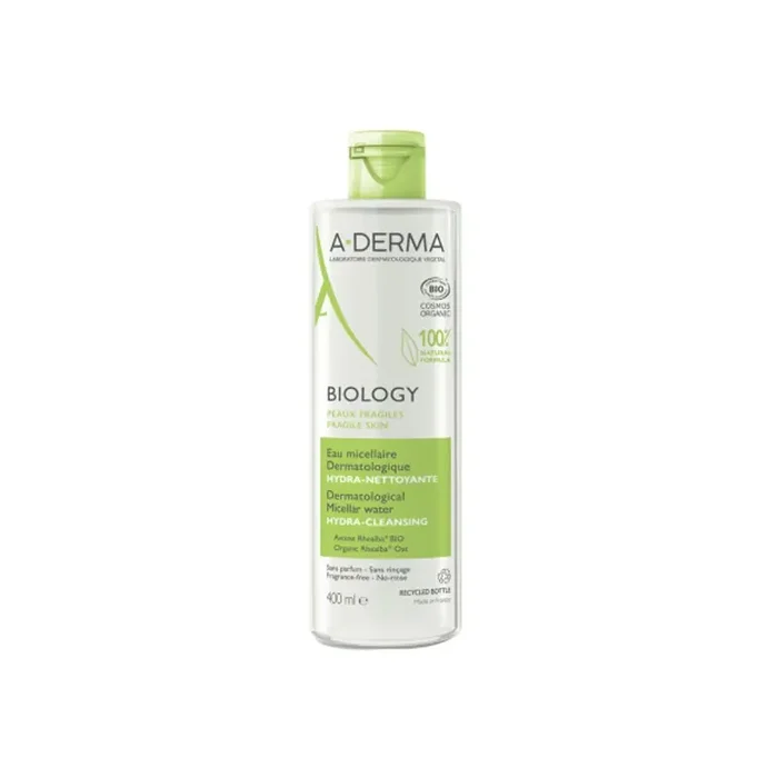 A-Derma Biology eau micellaire dermatologique hydra-nettoyante 400ml
