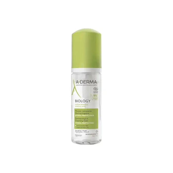 A-Derma Biology mousse nettoyante hydra-protectrice 150ml