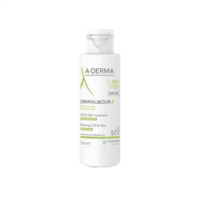 A-Derma Dermalibour+ cica-gel moussant assainissant 100ml