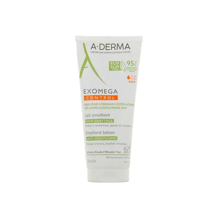 A-Derma Exomega Control lait emollient anti-grattage 200ml