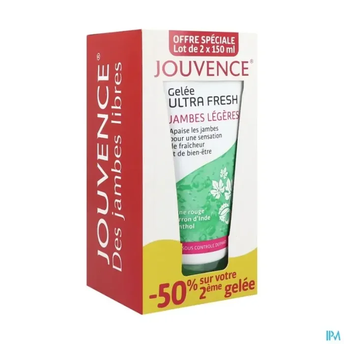 Abbe soury jouvence circulation gelee ultra fresh 150ml duopack
