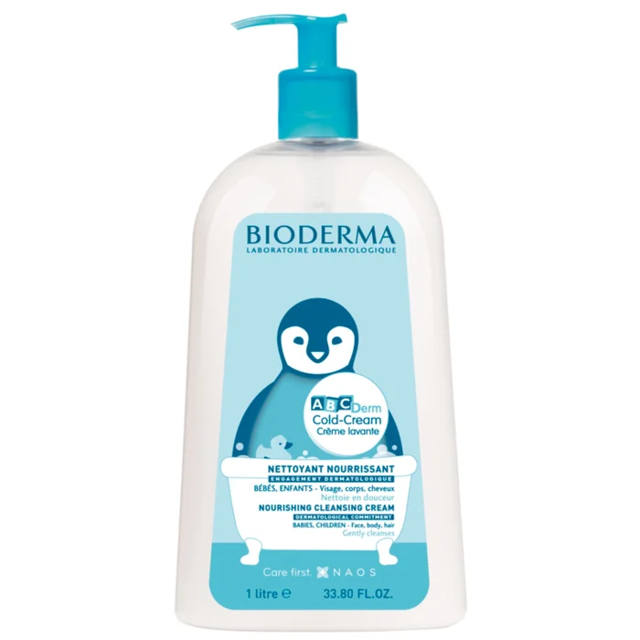 ABCDerm Cold Cream – Crème Lavante Nourrissante 1 L