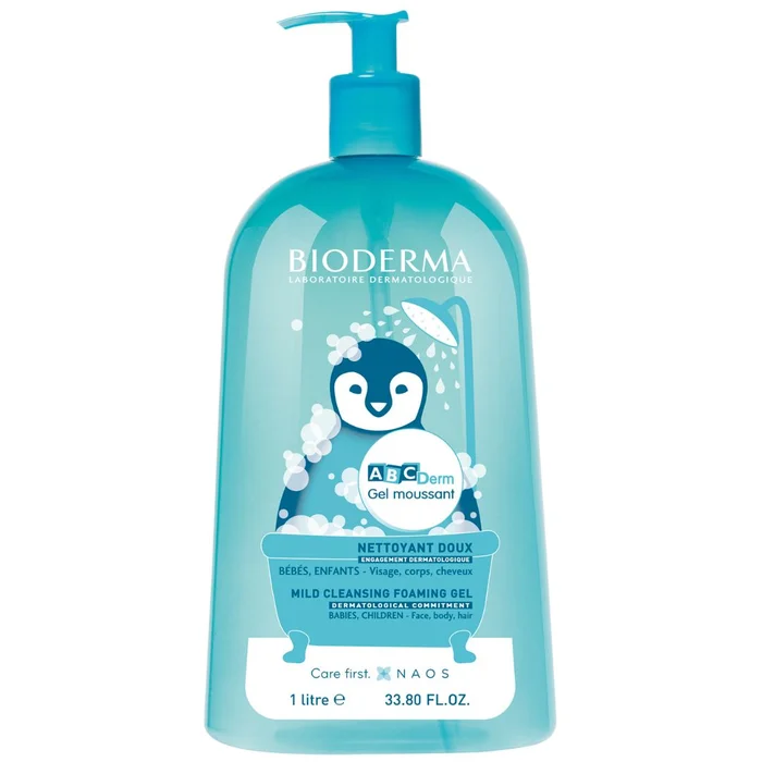 ABCDerm Gel Moussant – Nettoyant Doux