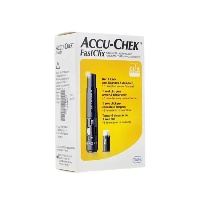 Accu-chek fastclix l‘autopiqueur a barillet