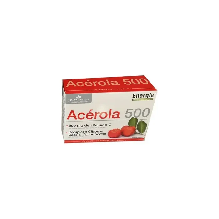 ACEROLA 500 24 COMPRIMES LES 3 CHENES