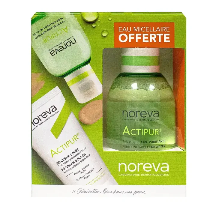 Actipur BB crème dorée 30ml + eau micellaire 100ml offerte