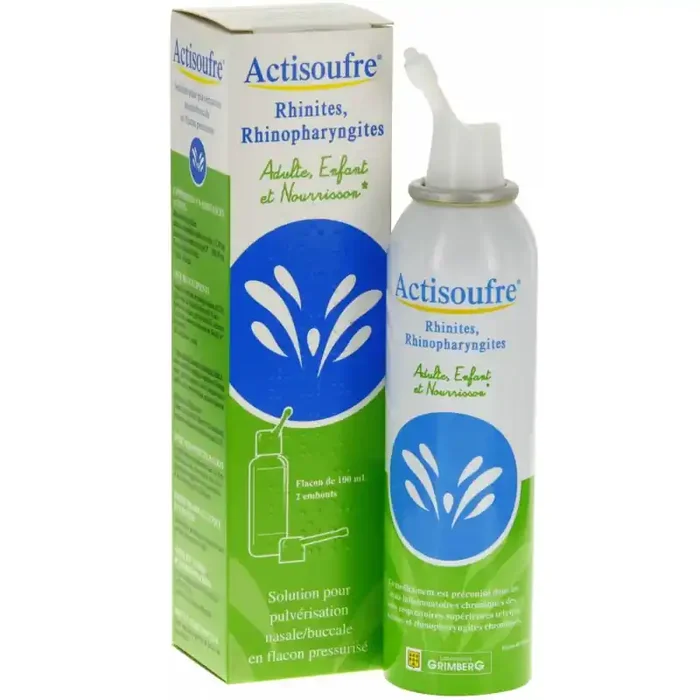 Actisoufre pulverisation nasale/buccale 100ml