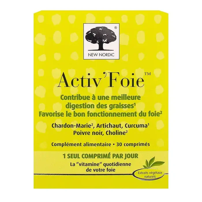 Activ‘foie 30 comprimés
