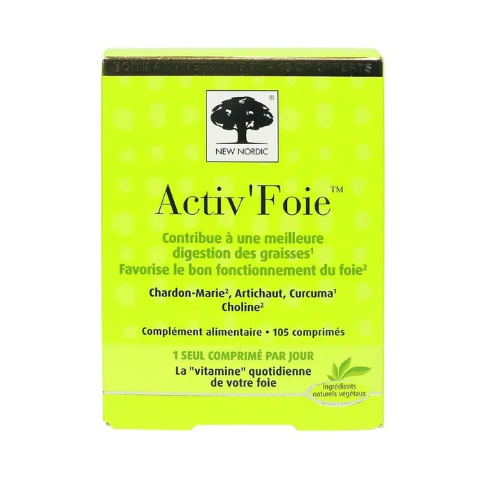 Activ‘Foie digestion graisses 105 comprimés