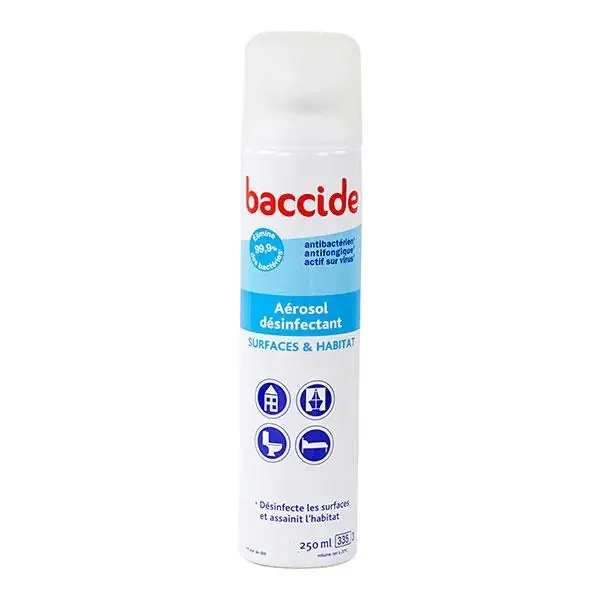 Aérosol désinfectant surfaces 250ml