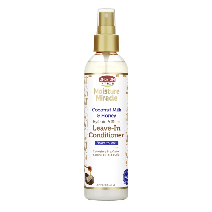 African Pride Coconut Milk & Honey Leave-In Conditioner 237ml