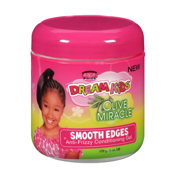 AFRICAN PRIDE OLIVE MIRACLE DREAM KIDS ≡ Gel revitalisant anti-frisottis Smooth Edges