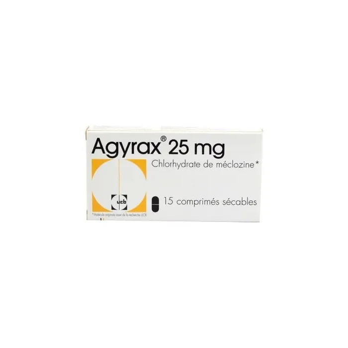 Agyrax 25mg 15 comprimes secables