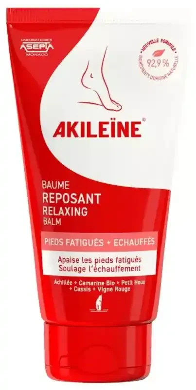 Akileïne Baume Reposant Pieds Fatigués Échauffés 75 ml