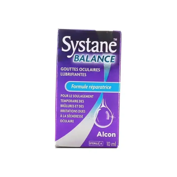 Alcon Systane balance gouttes oculaires lubrifiantes 10ml