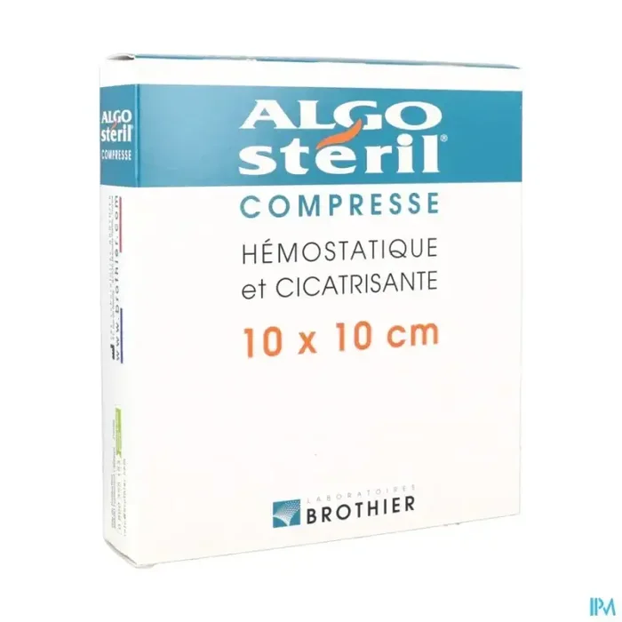 Algosteril compresse sterile 10cm x 10cm 16