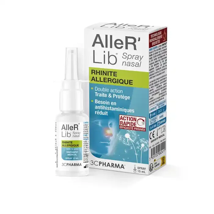 ALLER‘LIB SPRAY NASAL 15ML 3C PHARMA