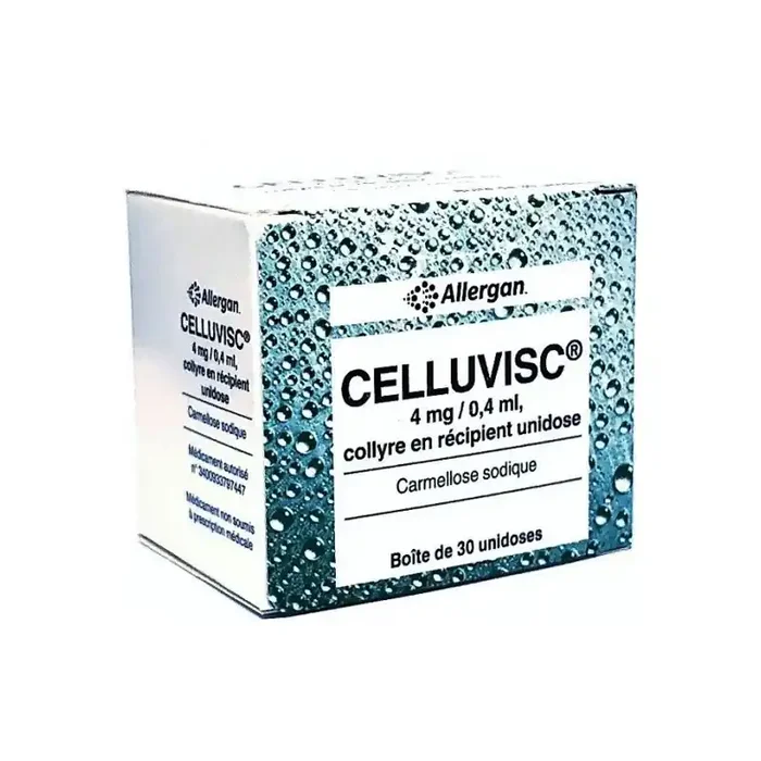 Allergan Celluvisc 4mg/0,4ml collyre en 30 unidoses