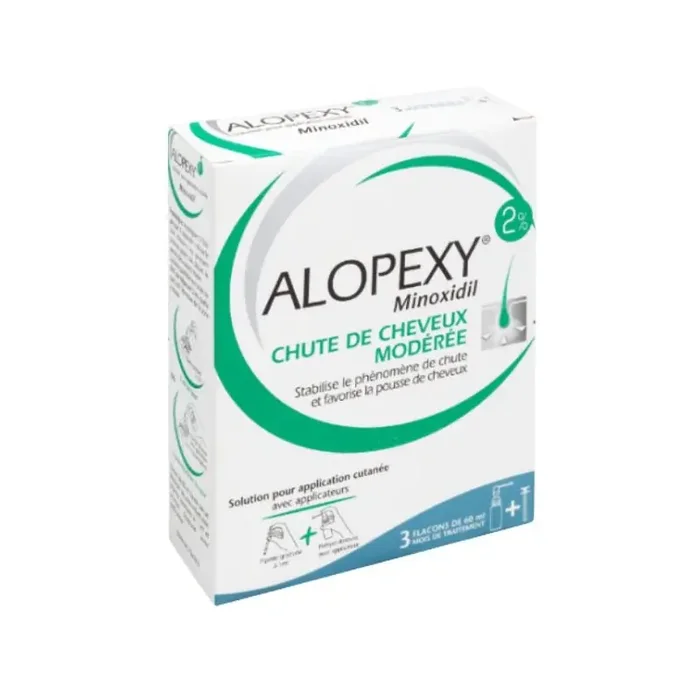 Alopexy 2% solution pour application cutanee 3X60ml