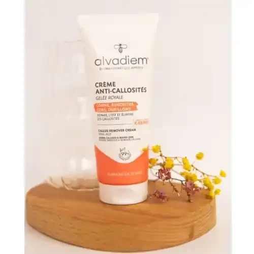 ALVADIEM Crème Anti-Callosités à la Gelée Royale Bio – 75ml