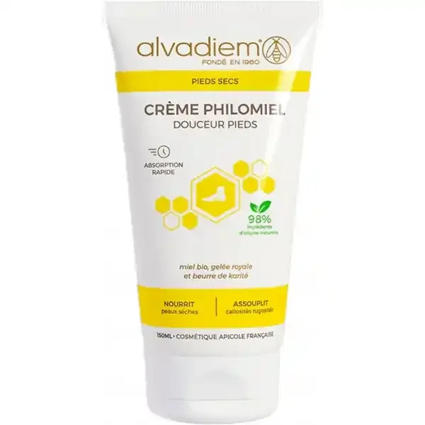 Alvadiem Crème Philomiel Douceur Pieds 150 ml