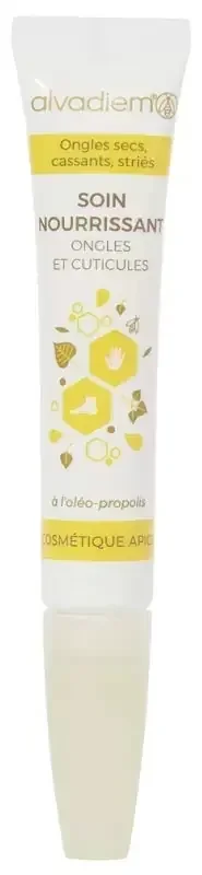Alvadiem Soin Nourrissant Ongles et Cuticules Tube Pinceau 10 ml