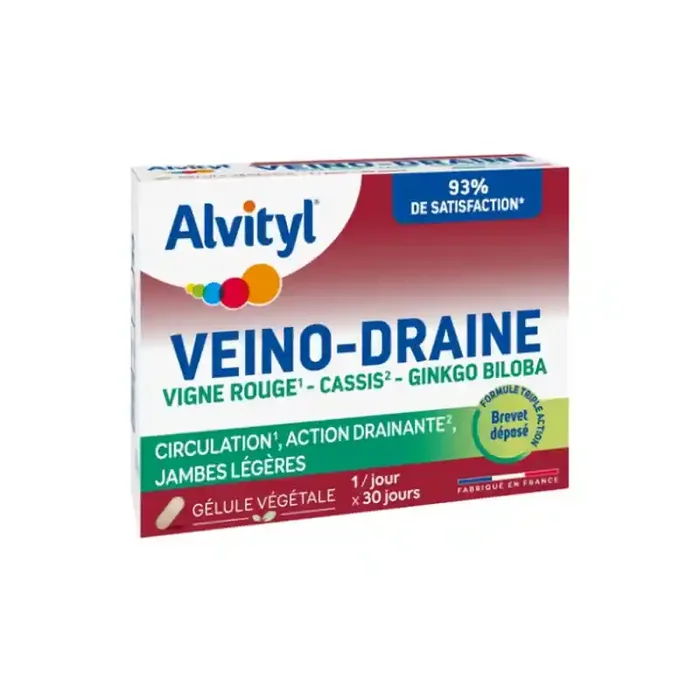 Alvityl Veino-Draine 30 Gelules